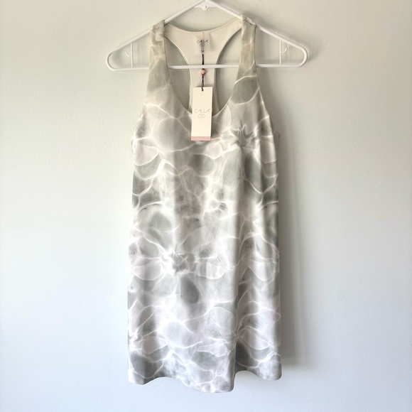 Calia Energize Exercise Dress Aquatic Neutral Active Dress Athletic Athleisure - Picture 3 of 15